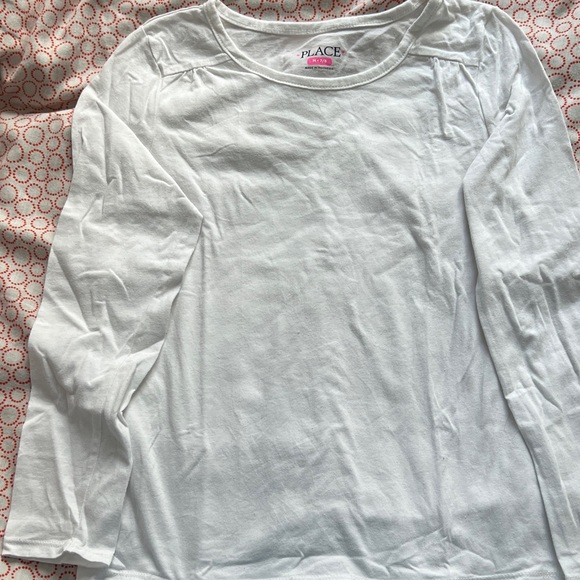 Place Other - Place Classic White Long Sleeve Top